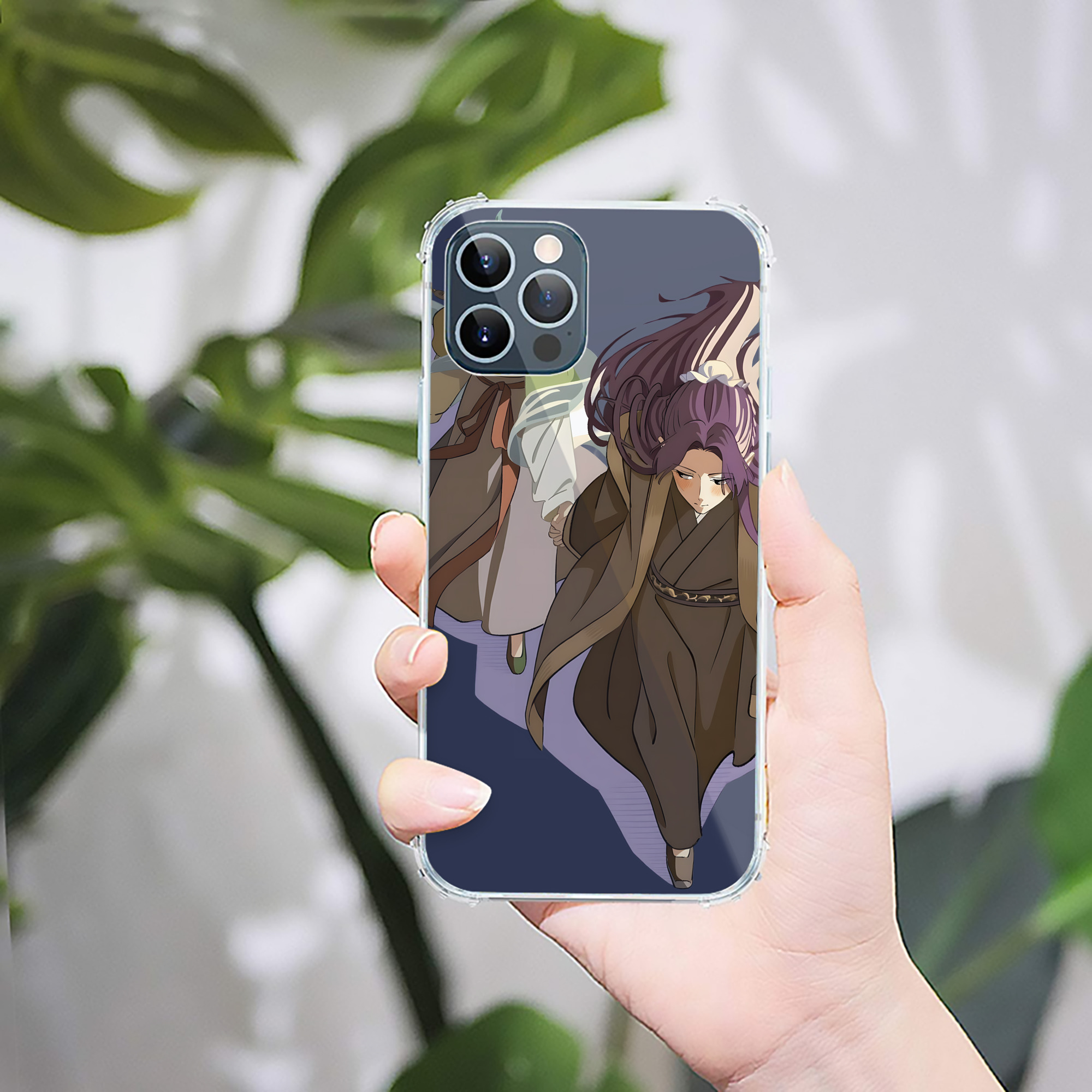 （画像用） 薬屋のひとりごと The Apothecary Diaries 【iPhone 12シリーズ対応】透明スマホケース（クリアソフトケース）